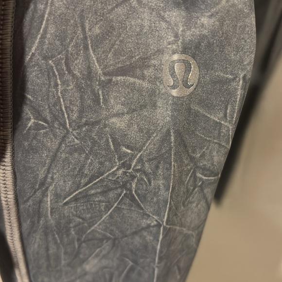 Lululemon Fast and Free High Rise Tight 25" Ice Dye Ice Wash Asphalt Grey size 2 - Picture 8 of 9